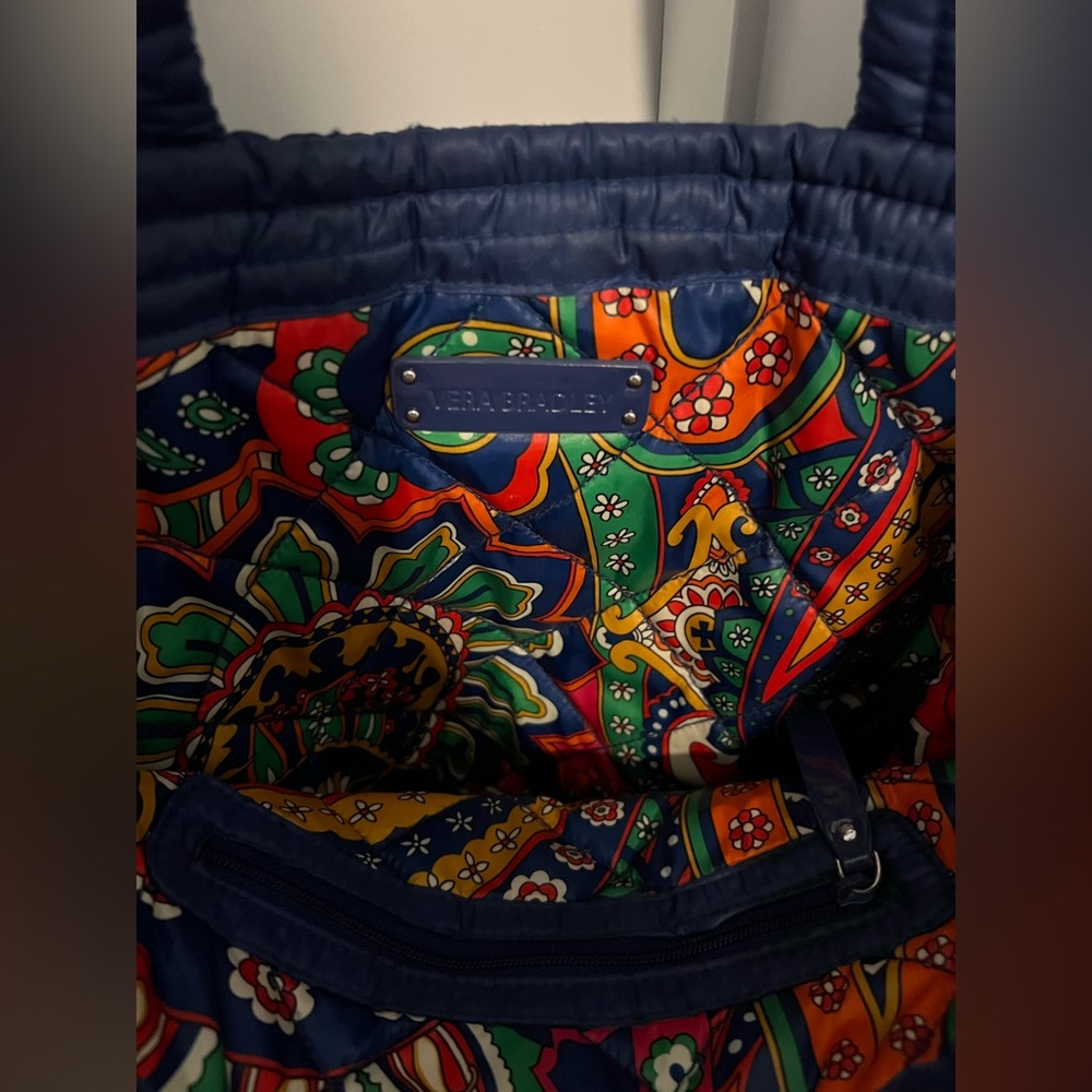 Vera Bradley Venetian Paisley Reversible Bag - Picture 12 of 13